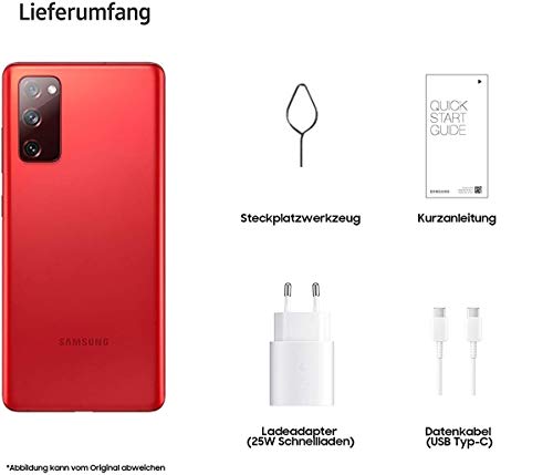 Samsung Galaxy S20 FE 5G - Smartphone 128GB, 6GB RAM, Dual Sim, Cloud Red
