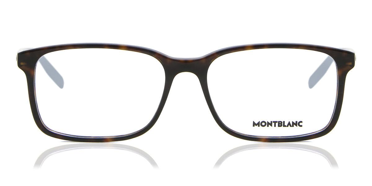 Montblanc MB0152O Optical Frame Man Acetate Gafas, Hombres, Multicolor, Talla única