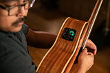 ORTEGA Performer Series Concert Guitar 44 Mástil delgado Tapa de abeto y Preamp y funda RCE238SN-FT