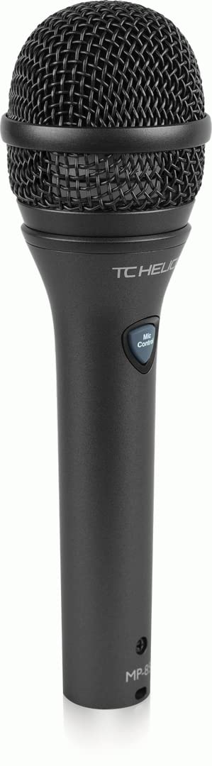 TC Helicon MP-85 Micrófono vocal de respuesta natural con control de micrófono