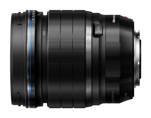 OM SYSTEM M.Zuiko Digital ED 25 mm 1:1.2 Pro Objetivo, Adecuado para Todas Las cámaras MFT (Modelos Olympus OM-D & Pen, Serie G de Panasonic), Negro