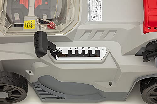 IKRA cortacésped Mulching ICM 2/2037, Incl. 2X batería y Doble Cargador rápido