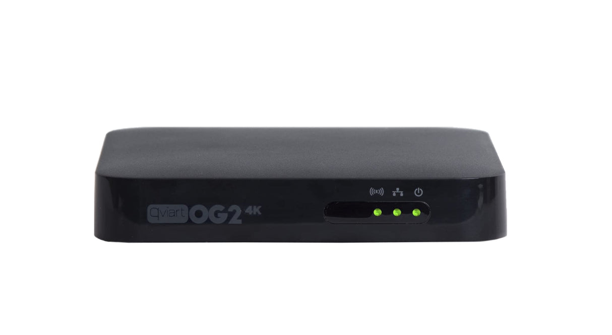 Qviart OG2 4K Receptor Linux TV por IP Stalker UHD 2160p Define OS E2 Multiroom, Xtream, Youtube, Personalizable