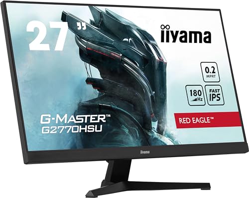 iiyama G MASTER G2770HSU B6 écran plat de PC 68,6 cm (27) 1920 x 1080 pixels Full HD LCD Noir