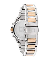 Tommy Hilfiger Reloj Analógico de Cuarzo multifunción para Mujer con Correa en Acero Inoxidable de Dos Tonos - 1782387