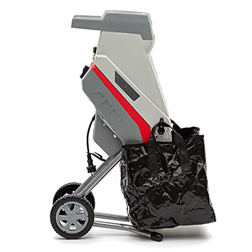 IKRA trituradora de Cuchillas eléctrica IMH 2500, Incl. 2X Cuchillas de Repuesto, Saco coletor y Gafas de Seguridad