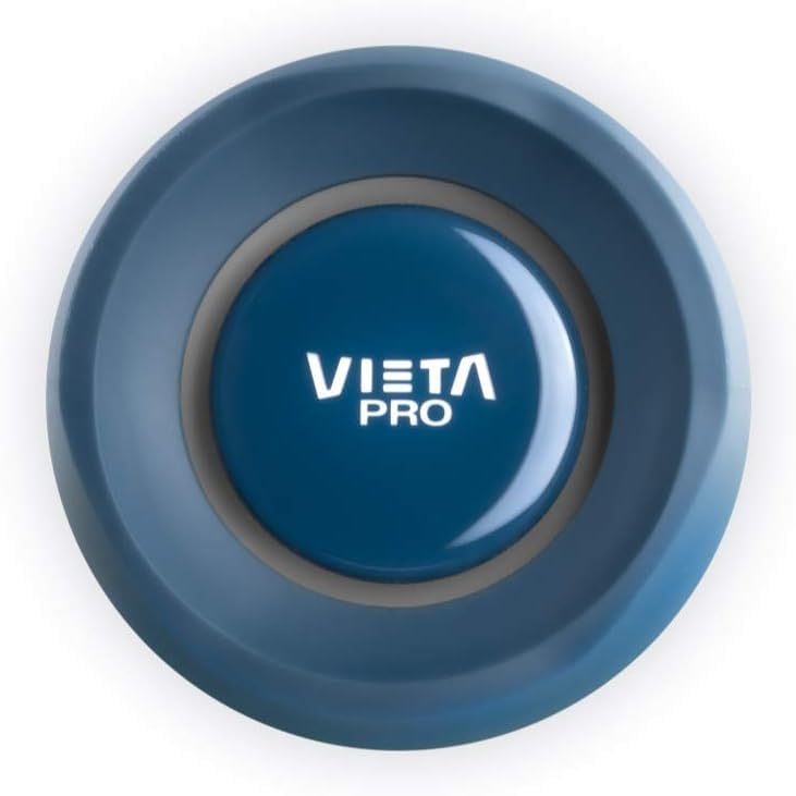 Vieta Pro Altavoz Bluetooth Potente 25W, Radio FM, Resistente al Agua, 12H Batería, Micrófono, Aux-In, USB-C, TWS, Compatible con Alexa | Altavoz Portátil Goody 2. Azul