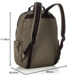 Kipling Seoul Mochila Grande, Green Moss (Verde)