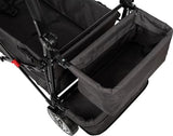 Small Foot Carrito Plegable con Techo Desmontable, protección contra Lluvia, Frenos, asa Regulable y máx. 80 kg, 12729, Color Coloured