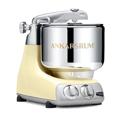 Ankarsrum AKR 6230 CR Assistent Original AKM6230 Kitchen Machine-Creme (C), plástico, 7 L