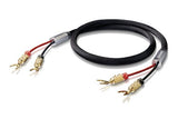 Oehlbach 110602 XXL® Fusion Two - Cables para altavoces con conectores (2,5 m), color negro
