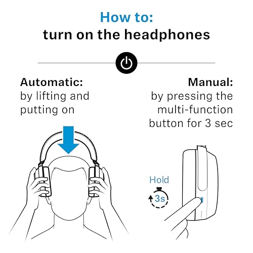 Sennheiser MOMENTUM 4 - Auriculares inalámbricos edición especial, Bluetooth para llamadas nítidas con cancelación de ruido adaptativa, duración de la batería de 60 horas, sonido personalizable, negro
