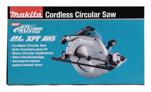Makita HS011GZ Sierra circular 40V Max XGT sin escobillas de 270 mm – Baterías y cargadores no incluidos