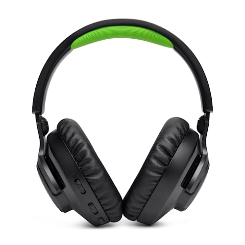 JBL Quantum 360X Auriculares inalámbricos con bluetooth para Xbox, micrófono desmontable, cancelación activa del ruido, QuantumSOUND Signature, 22 horas de batería, negro