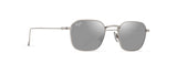 Maui Jim Mekala Sunglasses, Matte Silver, 48-21-145 Unisex Adulto