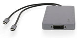 LMP USB-C Display Dock 2 - Dock USB-C Dual-Link a 12 Puertos