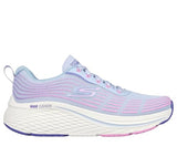 Skechers Max Cushioning Elite 2.0, Zapatos Deportivos Mujer, Light Blue Textile/Pink Trim, 38 EU