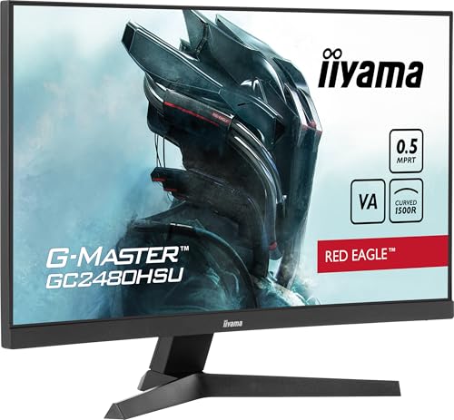 iiyama Monitor GC2480HSU-B1-23.6",VA,1920x1080/180Hz, 2H1DP