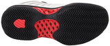 K-Swiss Zapatillas de Tenis Express Light 3 HB para Hombre, Color Blanco Brillante, limusina elástica, Rojo Alto Riesgo, Talla 42 EU, Bright White Stretch Limo High Risk Red, 42 EU