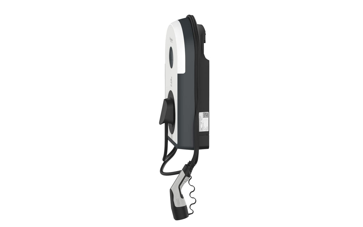 Schneider Electric - Wallbox EVB3S22NC0M - Columna de Carga para Coche eléctrico (22 kW, Cable T2 de 5 m)