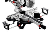 metabo sierra de tracción, corte transversal e inglete KGS 216 M – 613216000 – con línea de corte Precision Cut Line, disco de 216 mm y función de tracción – cable de 2 m
