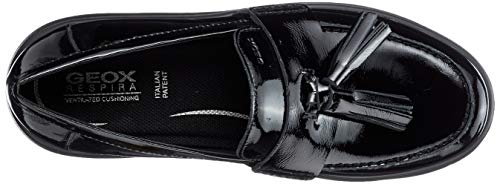 Geox D Arlara A, Mocasines para Mujer, Negro (Black), 40 EU