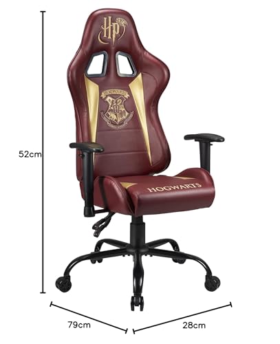 Subsonic - Harry Potter - Silla Gaming Ergonomica Respaldo/Asientos Ajustables - Silla De Oficina Gamer para Adultos con Licencia Oficial (Windows 8)