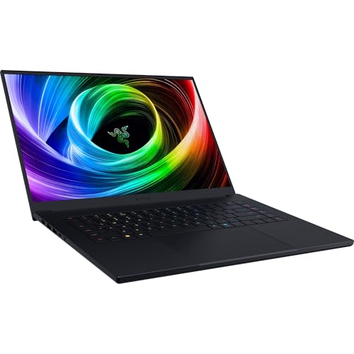 Razer Blade 16-16 Pulgada Portátil Gaming - NVIDIA RTX 5070 - AMD Ryzen AI 9 365-16" OLED Pantalla QHD+ 240Hz - 8000 MHz LPDDR5X 32GB Ram - SSD 1TB - Teclado US | Negro