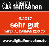 Imperial DABMAN i200 CD Digital 20W Negro, Blanco - Radio CD (Digital, DAB+,FM,UKW, Jugador, CD, 20 W, 7,62 cm (3"))