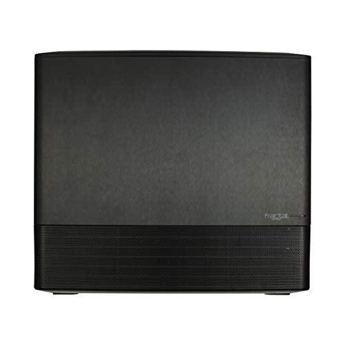 Fractal Design Node 804, Caja de Ordenador de sobremesa, Negro