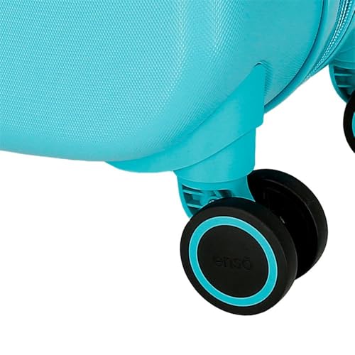 Enso Annie Maleta Mediana Azul 48x70x28 cms Rígido 4,32 kgs Cierre TSA ABS 4,32 kgs 94,08LExtensible