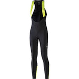 GOREWEAR Culote largo+ Progress Thermo Mujer, Black/Neon Yellow, S