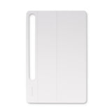 Samsung EF-DX725 - Funda para Tablet Galaxy Tab S9 FE, con Teclado QWERTY y botón AI, diseño Delgado, Color Blanco
