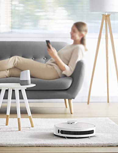 Rowenta X-plorer Serie 75 RR7647 Robot aspirador con mopa con mapeo 2700 Pa, especial mascotas y alergias, compatible con smartphones y asistentes de voz con 3 mopas: estándar, Animal Scrub y Allergy