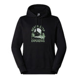 THE NORTH FACE NF0A8C20JK3 M Outdoor Graphic Hoodie Sweatshirt Hombre TNF Black Tamaño L
