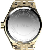 Timex Trend TW2W91000 - Reloj de Mujer 25 mm, Brazalete de Acero Inoxidable en Tono Dorado, Esfera y Caja en Tono Dorado