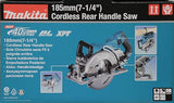 Makita RS001GZ Cordless Circular Saw 185mm 40VMAX XGT (sin batería, sin cargador)