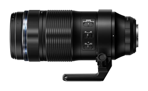 OM System Olympus M.Zuiko Digital 100-400 mm F5.0-6.3 is II para cámara Micro de Cuatro tercios, Vida Silvestre de Aves al Aire Libre, diseño Sellado climático, teleobjetivo Compatible con