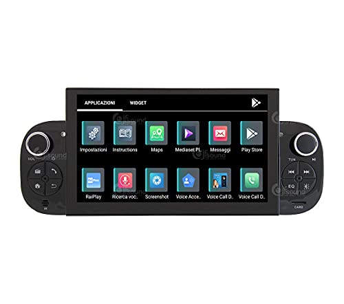 Radio de Coche para Fiat Panda 2022 universales Android GPS Bluetooth WiFi USB Dab+ Touchscreen 9" 8core Carplay AndroidAuto