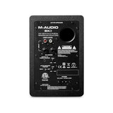 M-AUDIO BX3 Par 3.5" 120W Monitores de Estudio, Altavoces Autoamplificados para PC para videojuegos, producción musical, transmisiones en directo, podcast