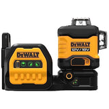 DEWALT DCE089NG18-XJ - Nivel Láser multilíneas verde 3x360, Unidad Básica - No incluye cargardor/batería