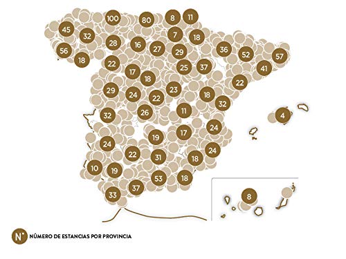 DAKOTABOX - Caja Regalo hombre mujer pareja idea de regalo - Mil y una noches de ilusión - 5000 estancias en hoteles rurales de hasta 4*, palacetes, haciendas y mucho más