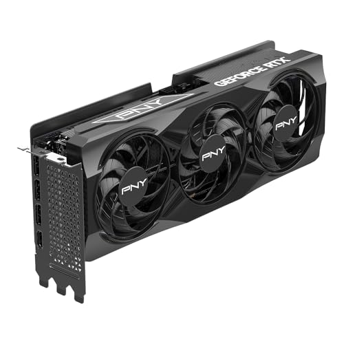 PNY Tarjeta Gráfica GeForce RTX™ 5070Ti 16GB OC DLSS 4 Triple Ventilador