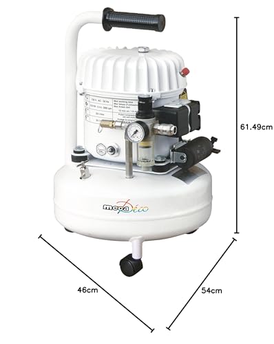 Mecafer Mecadeco 425516 - Compresor silencioso (9 L)