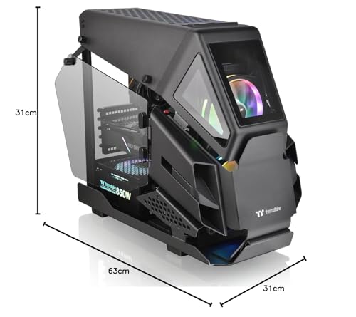 Thermaltake AH T200 Black PC-Chassis Micro-ATX
