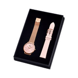 LOTUS Reloj Mujer 18733/1 Minimalist Caja de Acero Inoxidable 316l Rosa Correa de Acero Inoxidable 316l Rosa