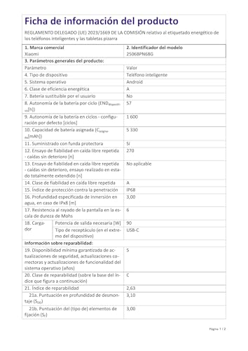 Xiaomi 15T Pro - Smartphone de 12+1024GB, Lente óptica Leica Summilux, MediaTek Dimensity 9400+, Pantalla Eye Care de 6,83" 144 Hz, HyperCharge de 90W, Cargador no Incluido, Negro (Versión ES)