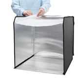 Hama Caja de Fotos, 50 x 50 cm (Estudio fotográfico, Mini Estudio fotográfico, Caja de luz, Caja de luz, Caja Ligera, Caja Blanca, Pantalla Verde, Tienda de luz, Cubo de Fotos, para fotografía de
