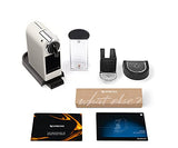 Nespresso De'Longhi Citiz EN167.W - Cafetera monodosis de cápsulas Nespresso, compacta, 19 bares, apagado automático, color blanco