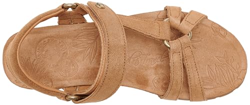 Panama Jack Sally, Sandalia Plana Mujer, Cuero B8, 39 EU